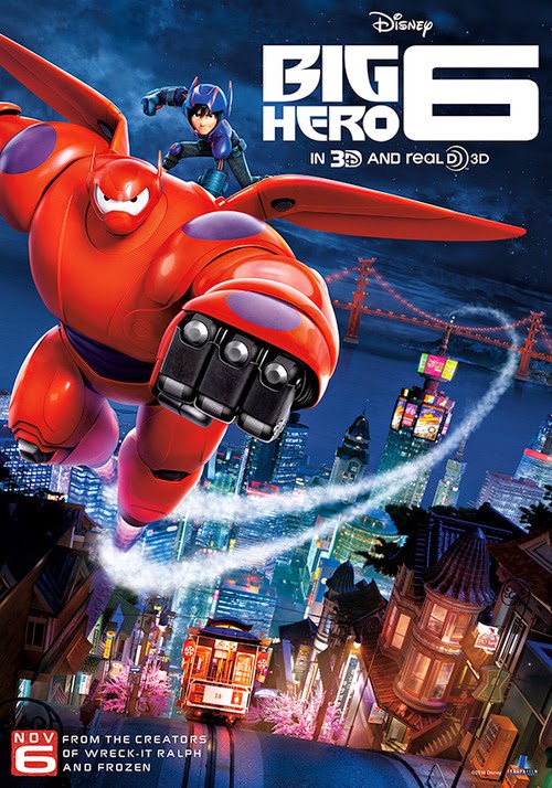 Big Hero 6 Disney movie animatedfilmreviews.filminspector.com