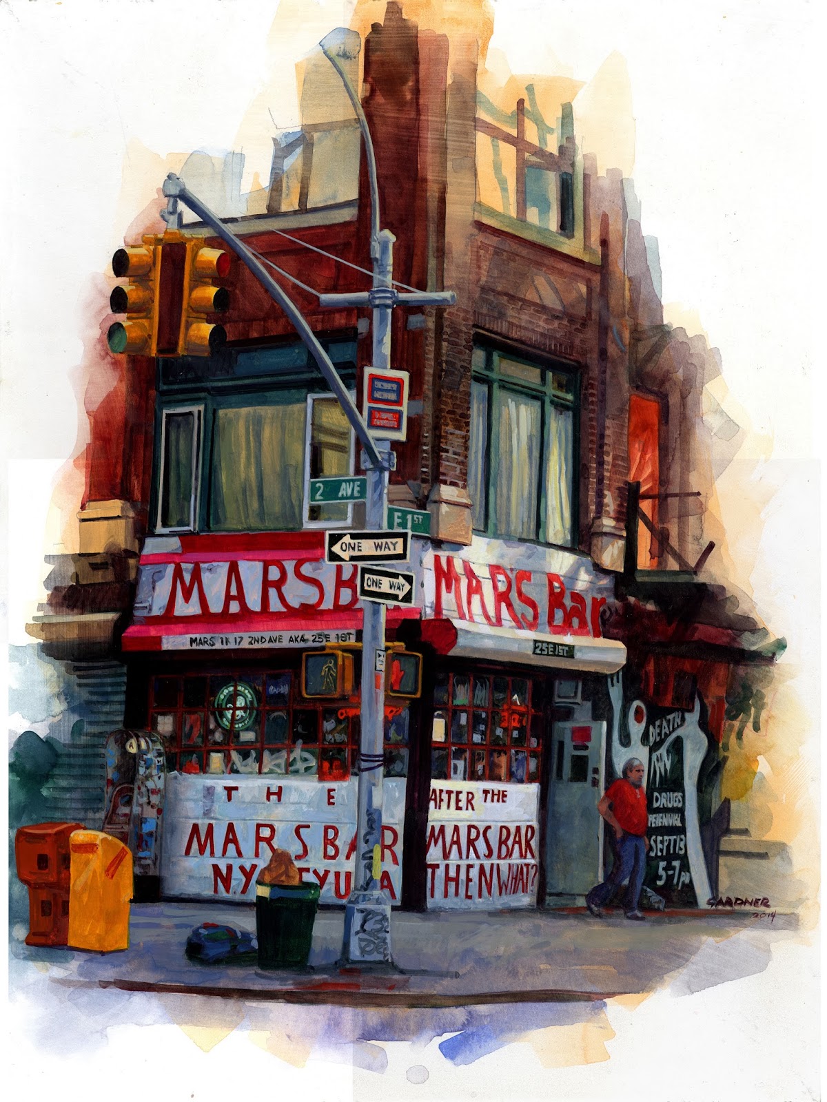 SKETCH OF THE DAY: The Mars Bar