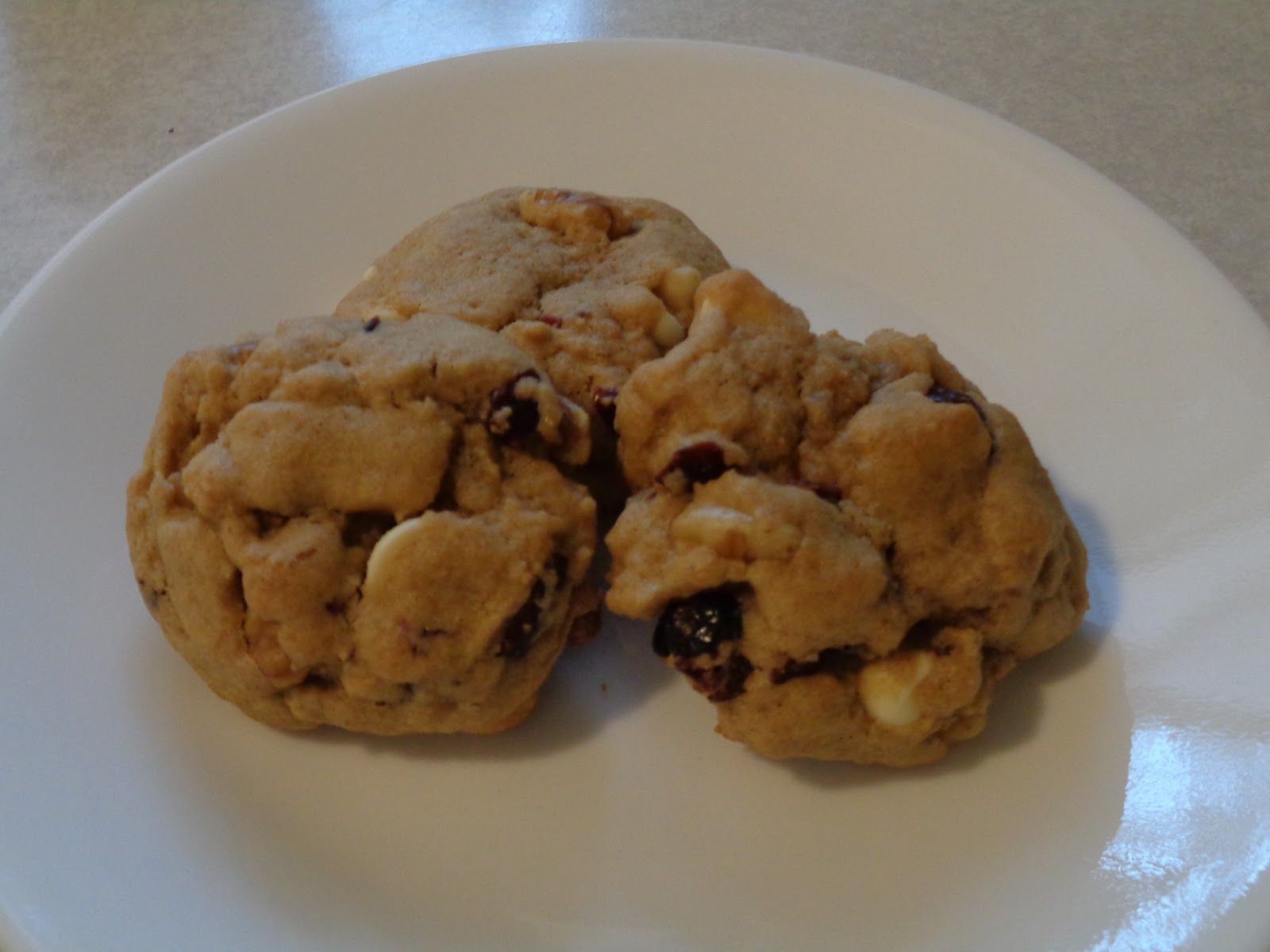 Thrifty Mom In Boise Holiday Cookies! Cranberry Walnut White Chocolate
