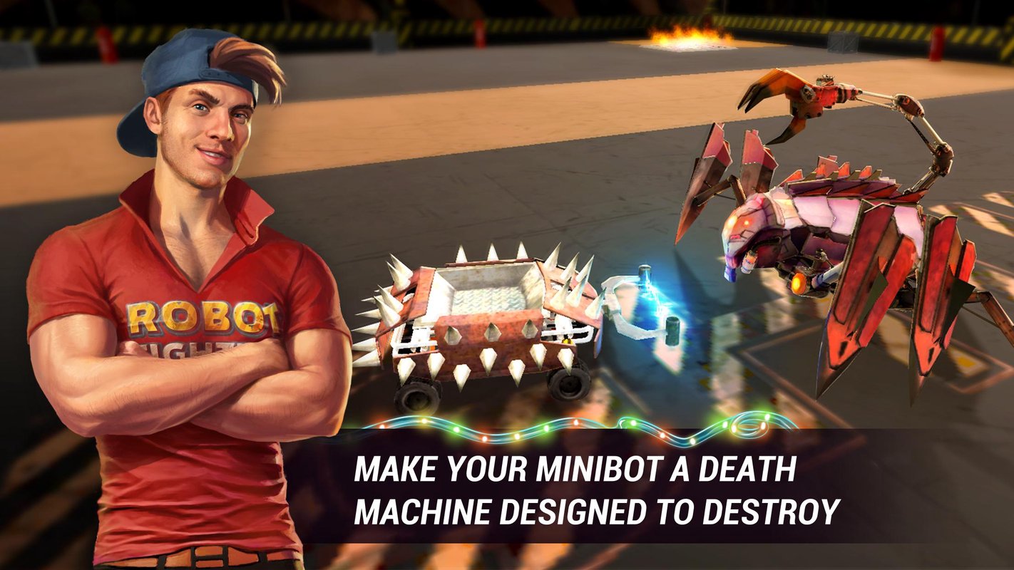 Download Robot Fighting 2 Minibots 3D Apk v2.1.1 For Android Update