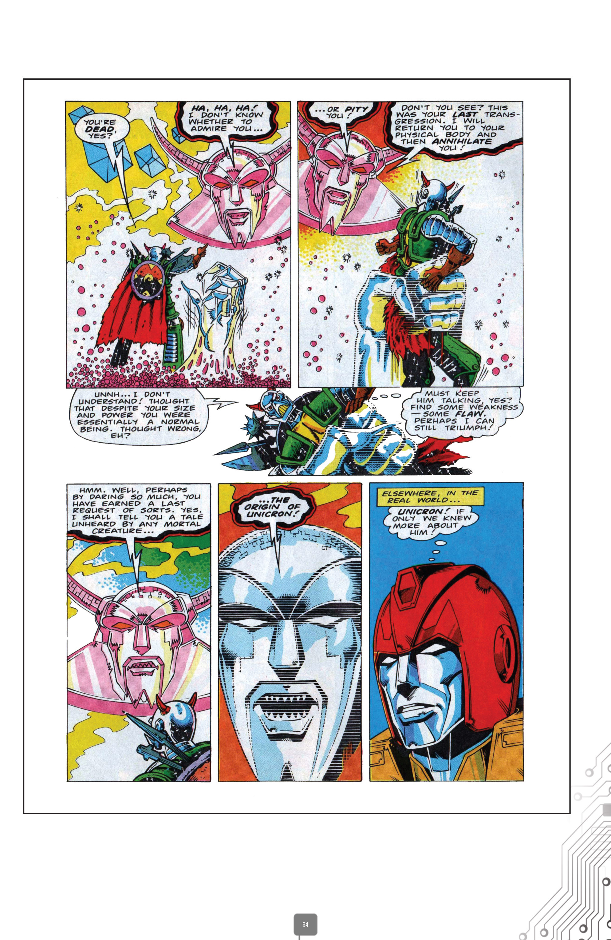 Read online The Transformers Classics UK comic - Issue # TPB 5 - 95
