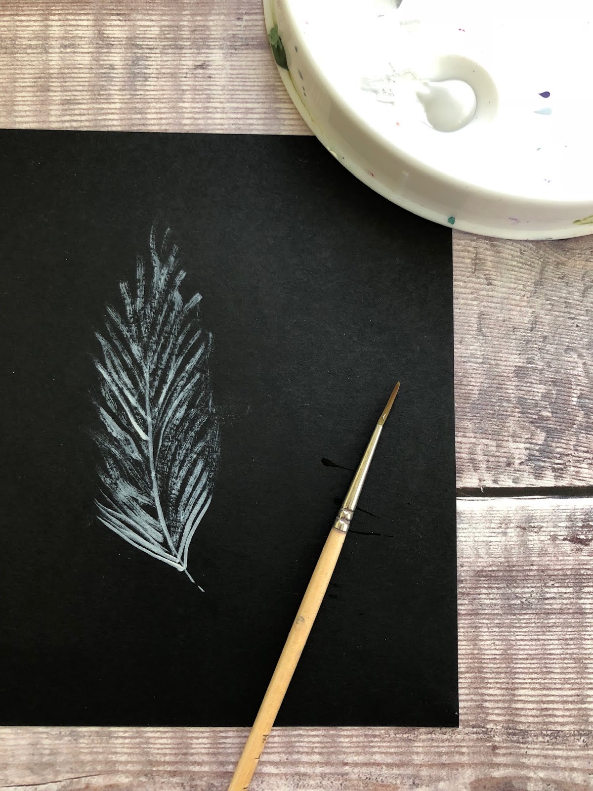 You Can Folk It! How to paint feathers