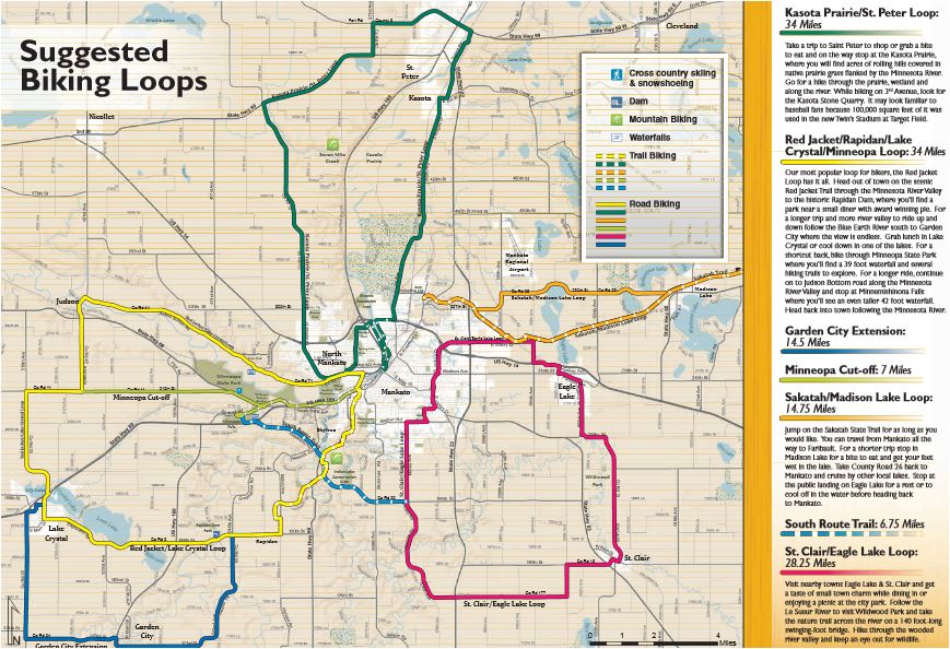 Austin Mn Bike Trail Map at Anna - Road Biking Loops.JPG