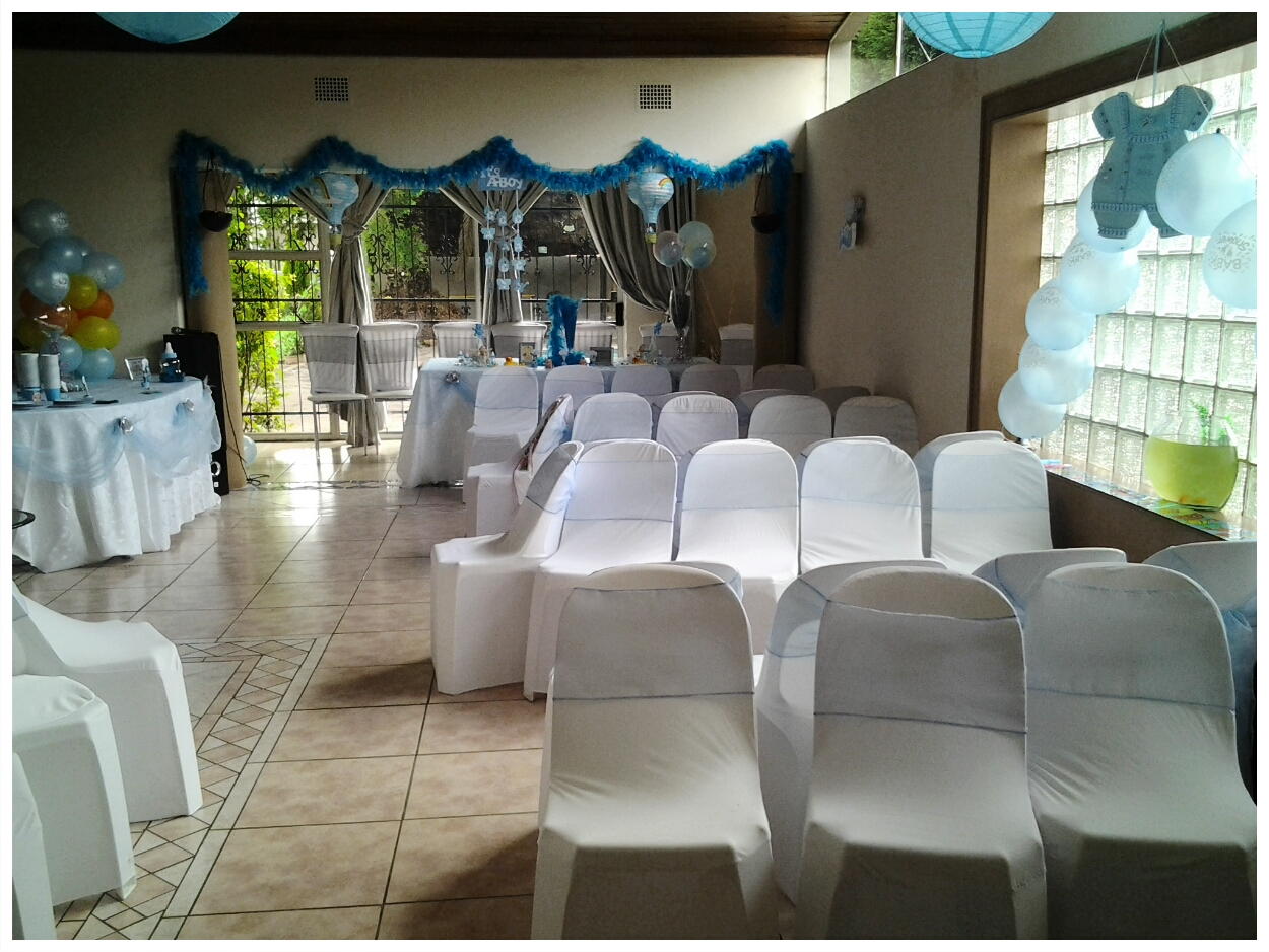 Venue for Baby Showers, Bridal Showers, Weddings with Halaal Catering in Johannesburg
