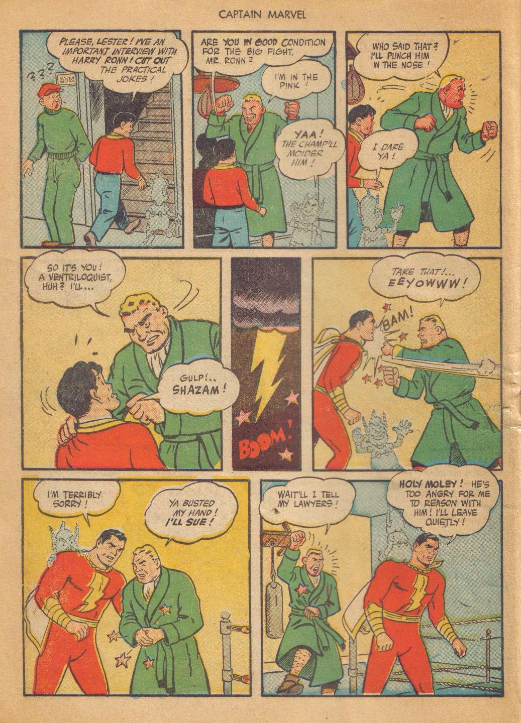 Read online Captain Marvel Adventures comic -  Issue #64 - 10