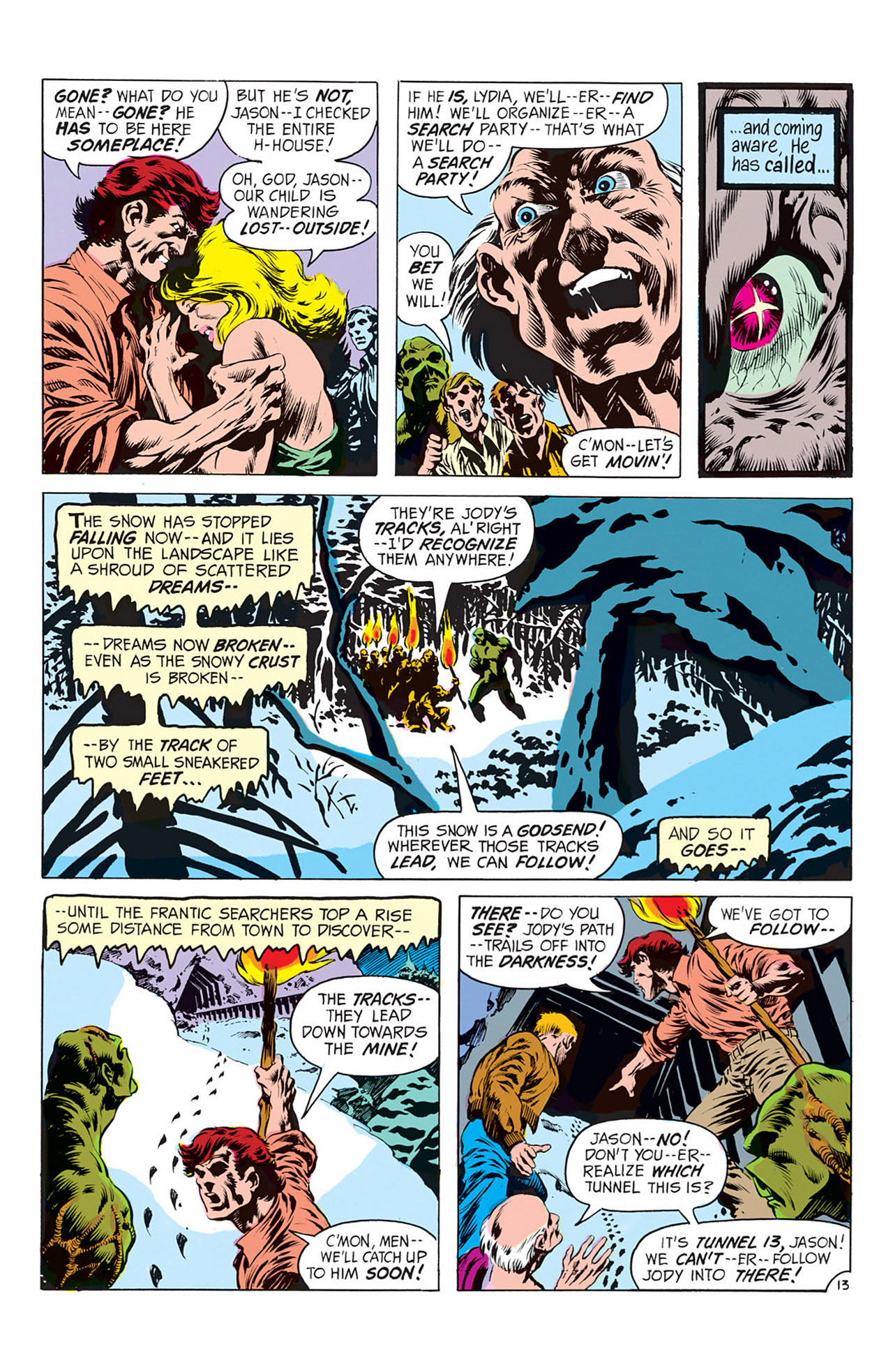 Read online Swamp Thing (1972) comic -  Issue #8 - 14
