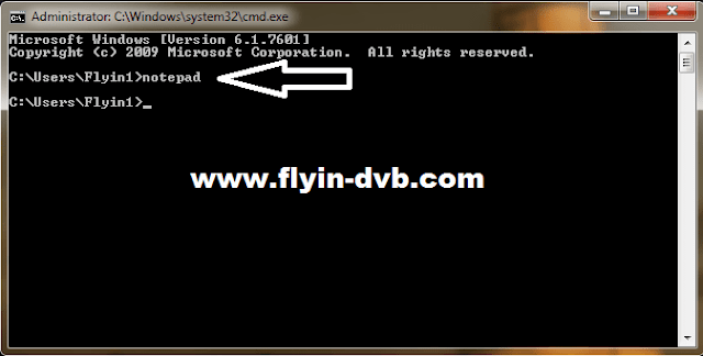 Membuka aplikasi notepad dengan cmd Membuka aplikasi notepad dengan cmd
