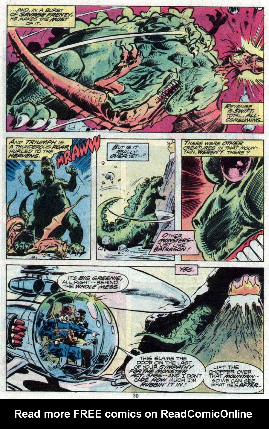 Read online Godzilla (1977) comic -  Issue #4 - 17