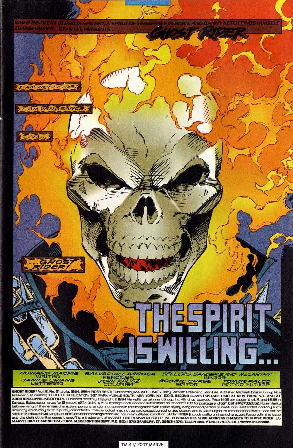 Read online Ghost Rider (1990) comic -  Issue #51 - 3