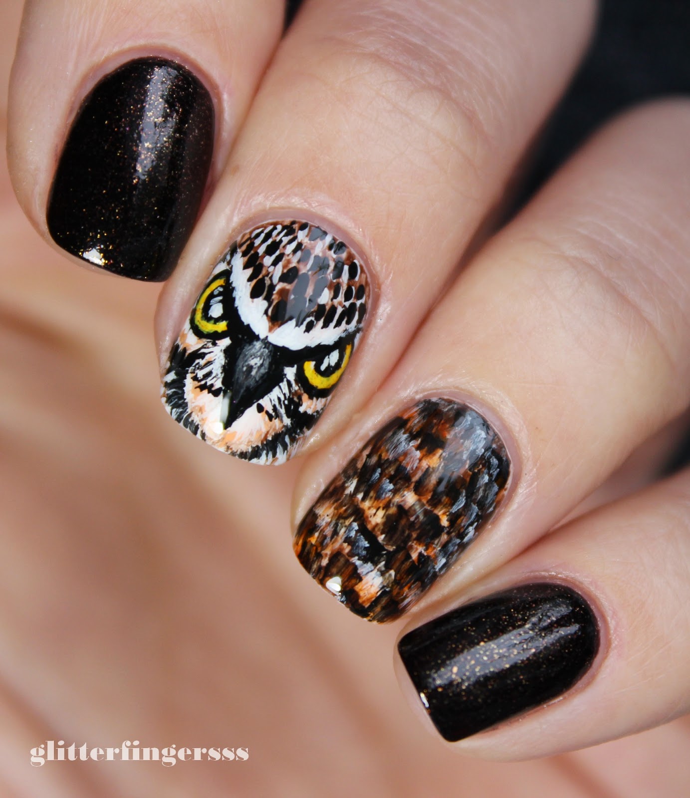 Magically Polished Nail Art Blog Alphabet Nail Art Challenge O