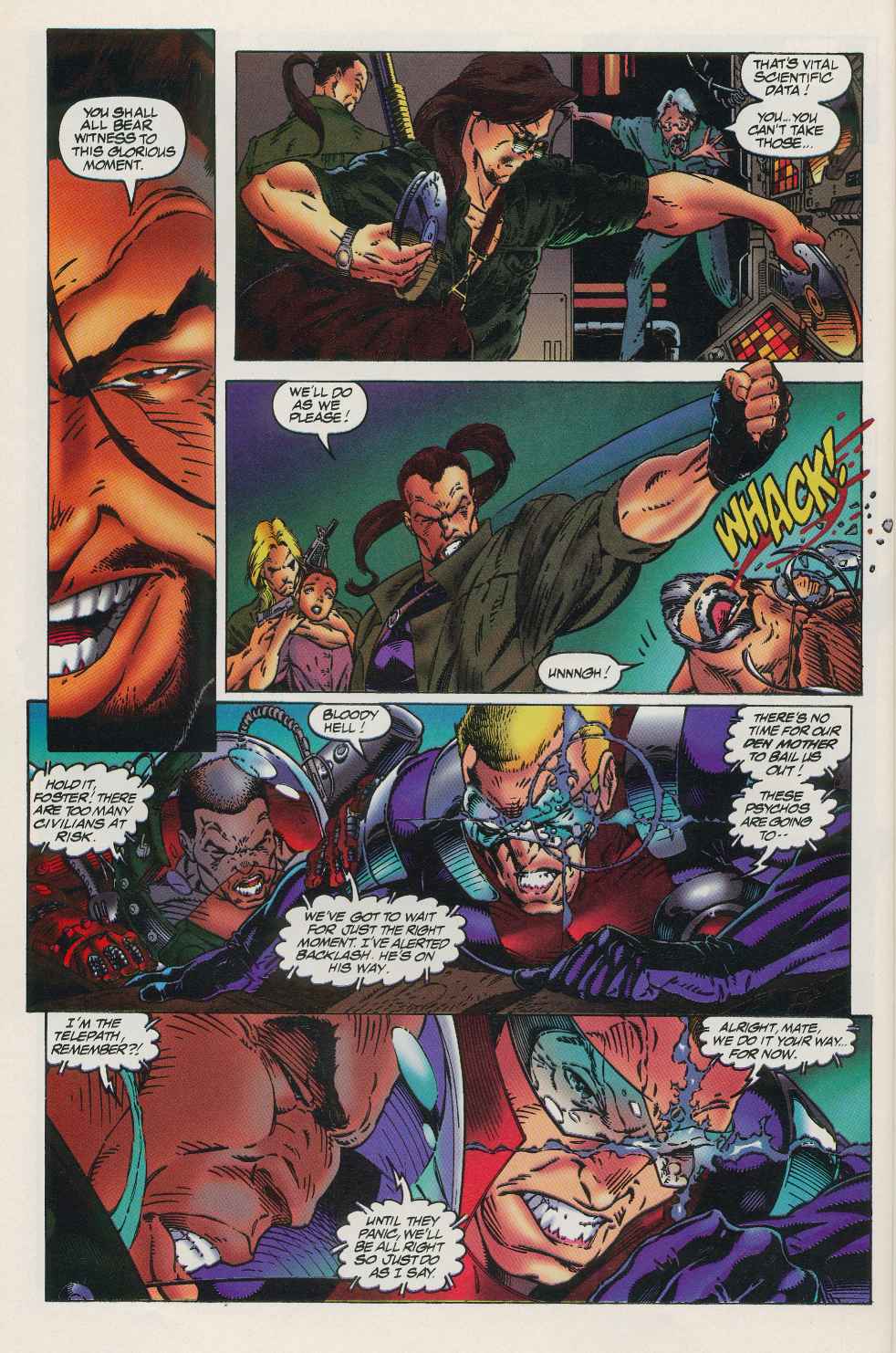 Read online Stormwatch (1993) comic -  Issue #0 - 21