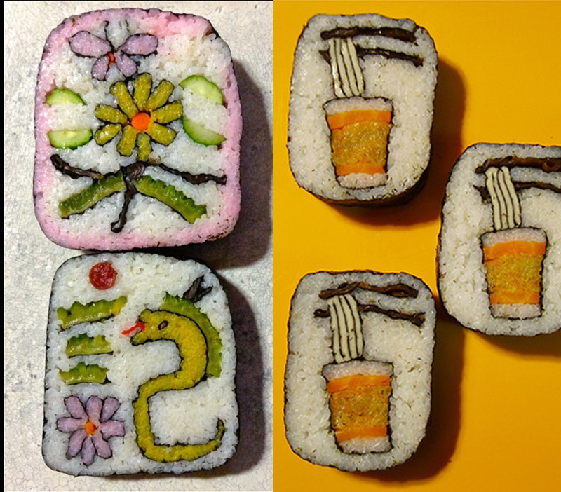 Sushi Rolls Too Cool To Eat
