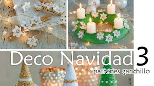 Crochet para Navidad / 3 tutoriales