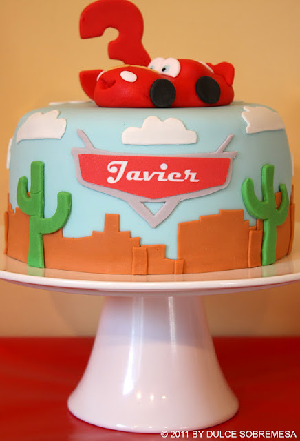 Kara s Party Ideas Disney Pixar s Cars 3rd Birthday Party  Lighting Mcqueen Party  - 99