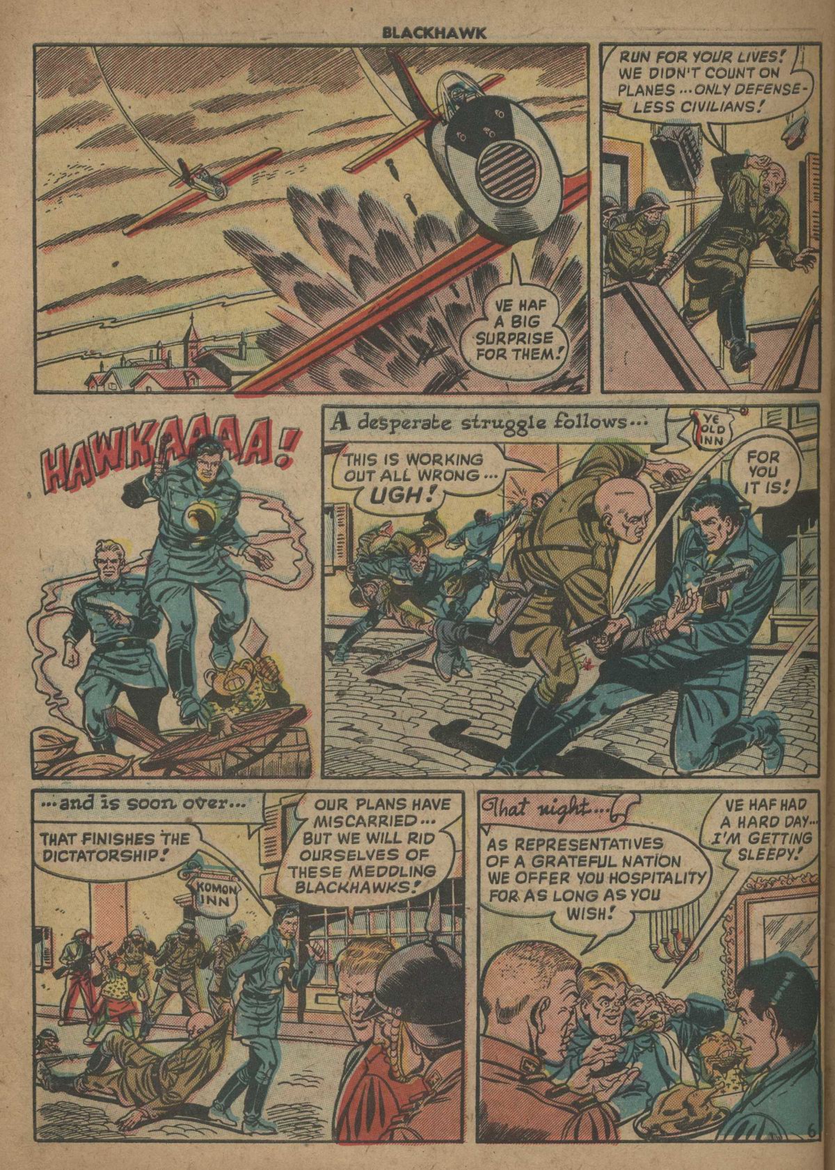 Read online Blackhawk (1957) comic -  Issue #25 - 30