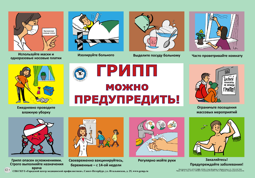Служба Здоровья ПРОФИЛАКТИКА ГРИППА И ОРВИ
