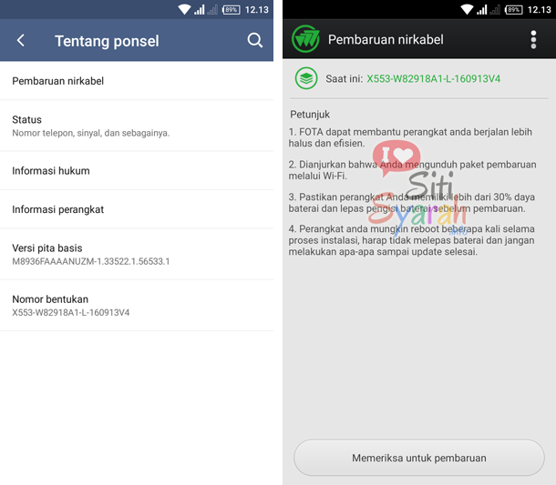 haruskah android di upgrade