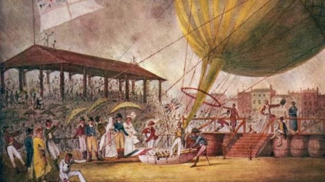 André-Jacques Garnerin 1797 πρώτη πτώση με αλεξίπτωτο