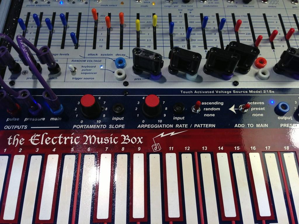 Celiar Structures NAMM 2013 Buchla The Electric Music Box