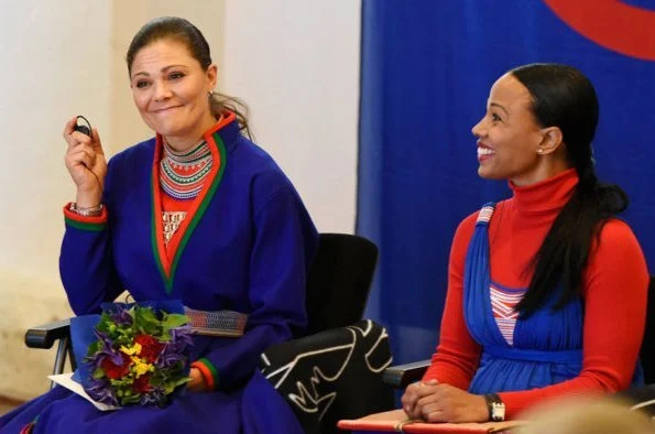 Crown Princess Victoria attended the ceremonial opening of the sixth session of the Sami Parliament at Kiruna Town Hall in Östersund