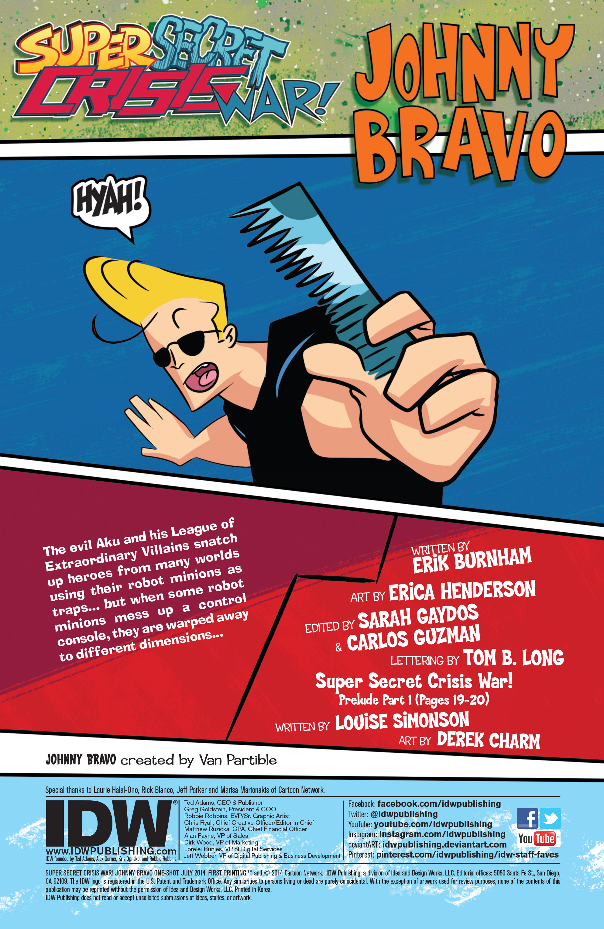 <{ $series->title }} issue Special - Johnny Bravo - Page 2