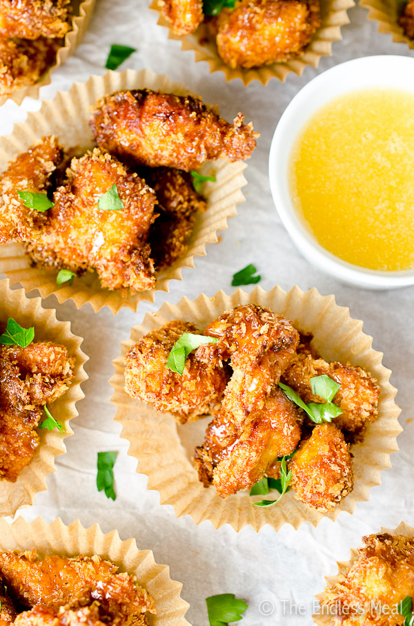 Chipotle Popcorn Chicken with Honey Mayo Recipe