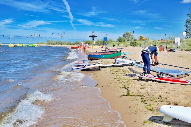 rewa co robić, rewa kite, rewa windsurfing, rewa co zobaczyć