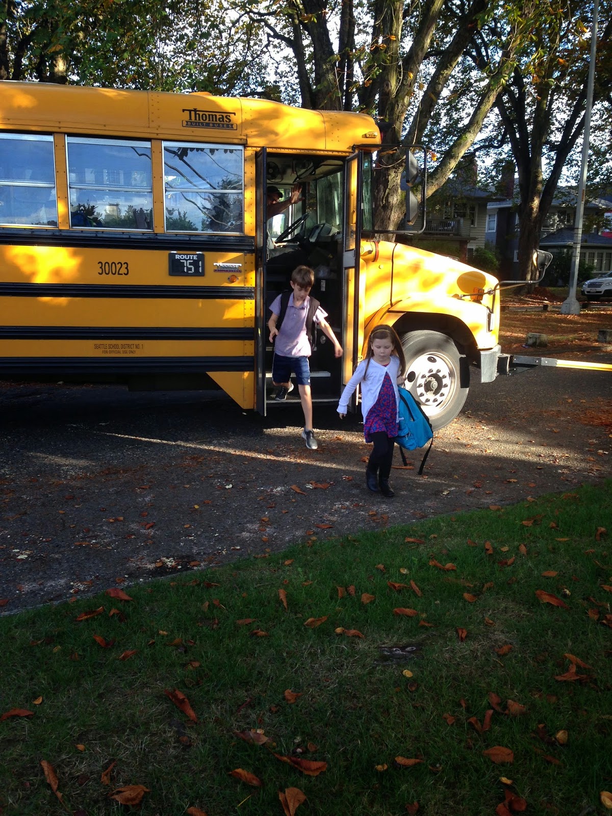 Celebrate Today the wheels on the bus...