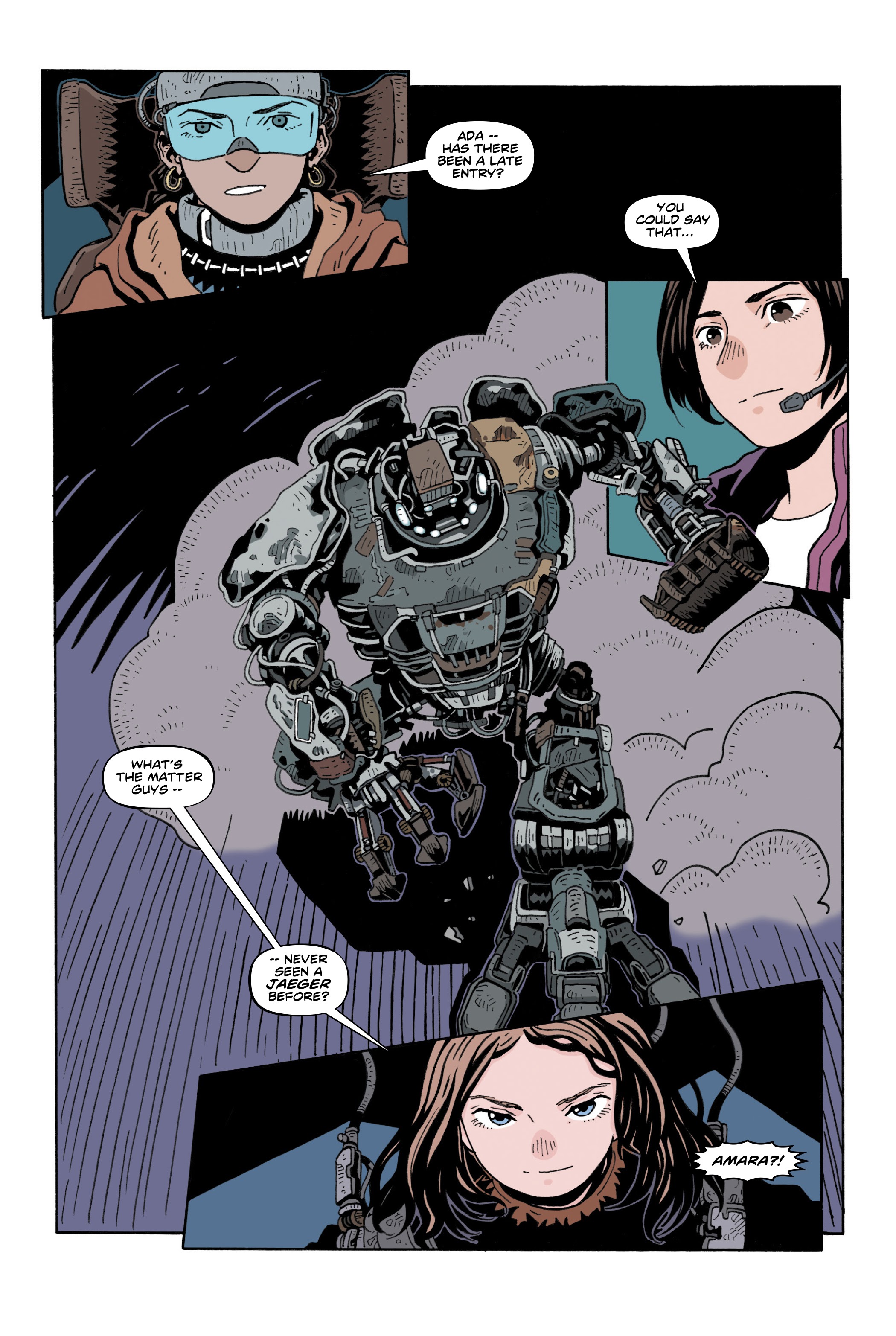 Read online Pacific Rim: Amara comic -  Issue # TPB - 48