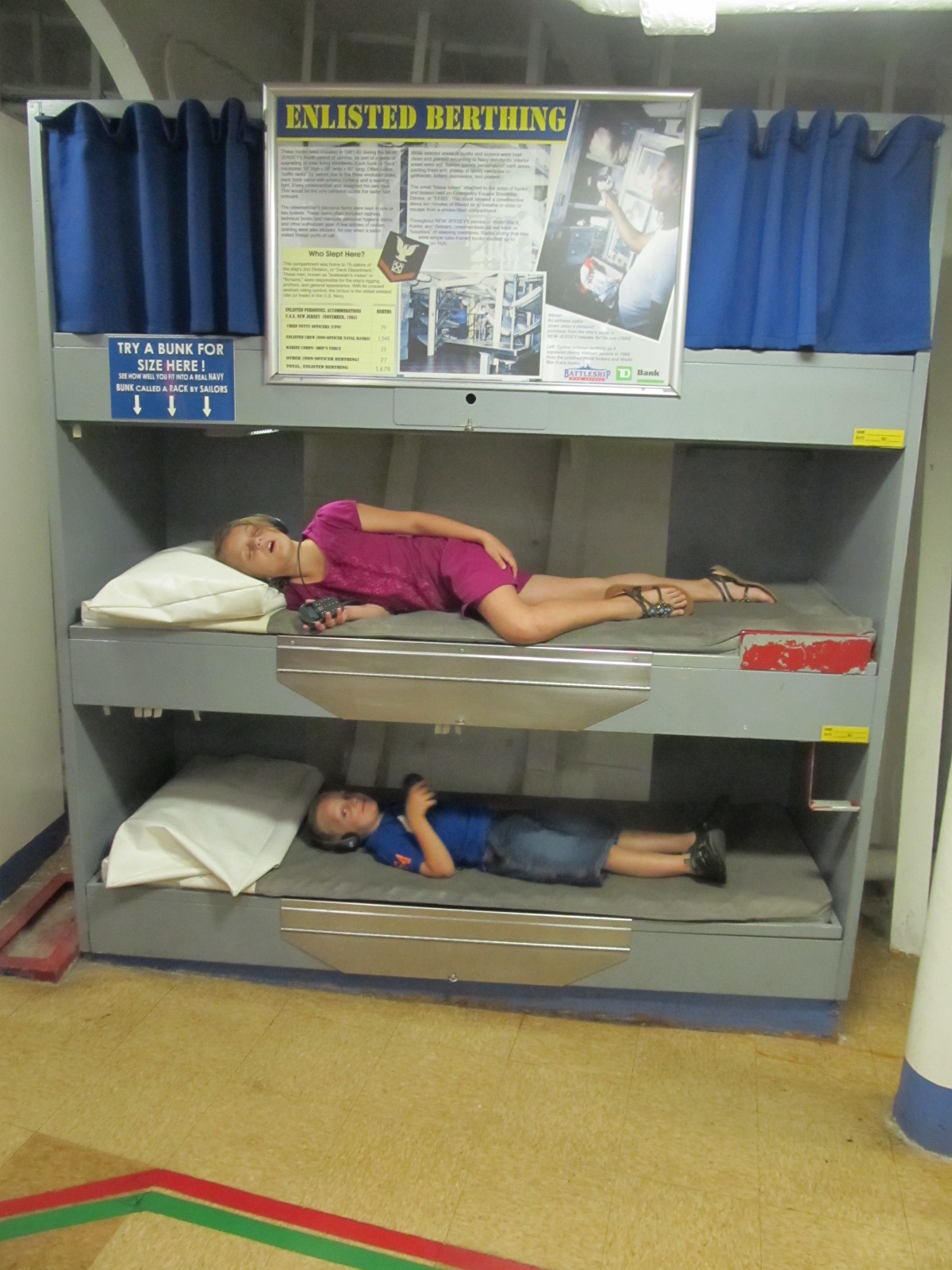 Barns Family USA Odyssey Bryn Athyn and the USS New Jersey