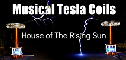 2 Meter hohe Tesla Spulen spielen House of The Rising Sun | Epic AugenPr0n