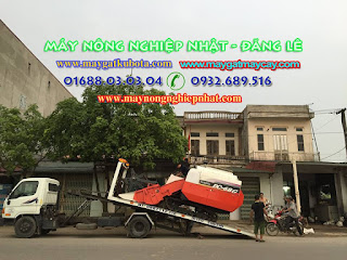 Giao Bán máy gặt Kubota DC 68 đi Phúc Thọ Hà Tây Hà Nội cho khách hàng