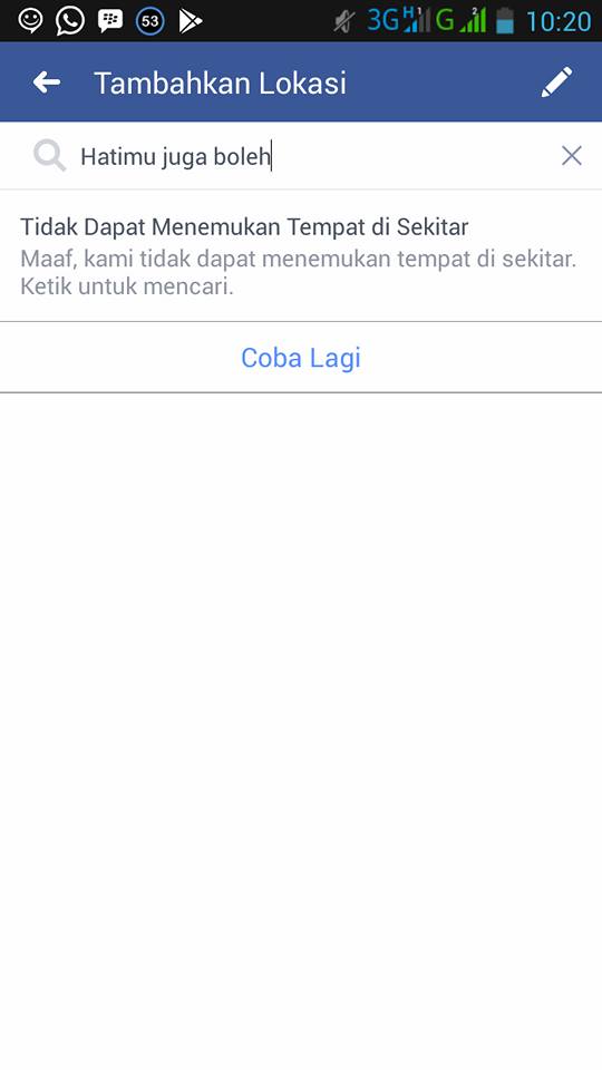 Cara Membuat Lokasi Tempat Singgah di Facebook Via HP Cara Membuat Lokasi Tempat Singgah di Facebook Via HP