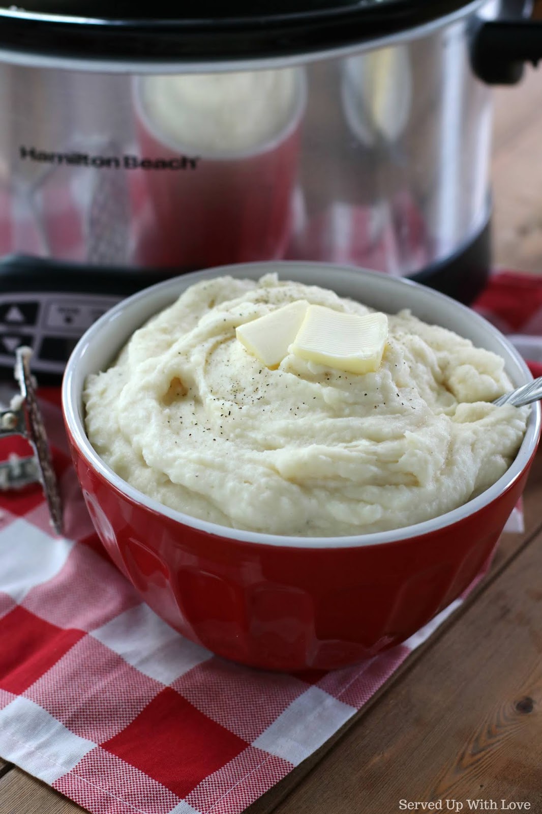 Served Up With Love Crock Pot Mashed Potatoes