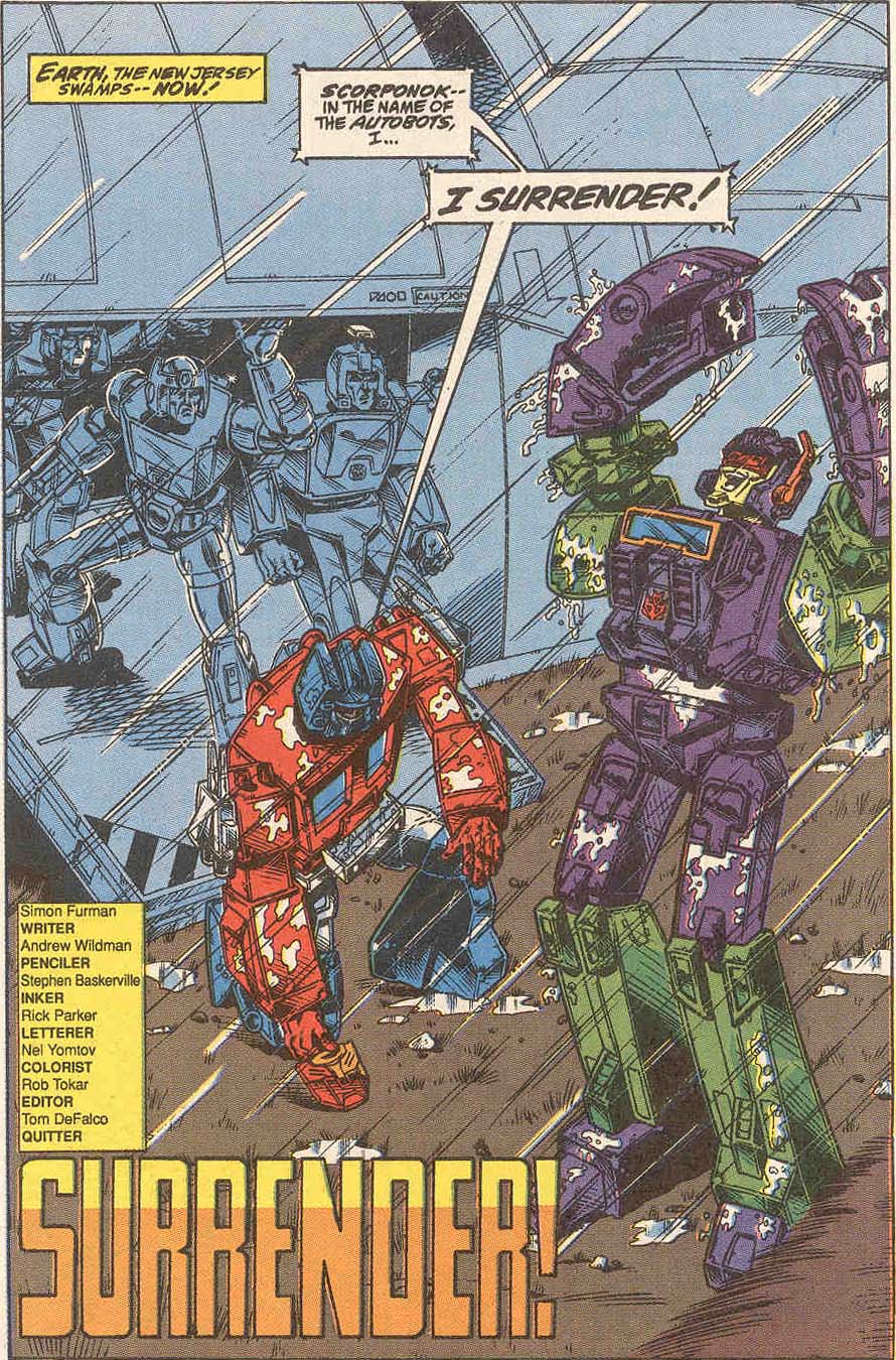 The Transformers (1984) issue 71 - Page 4