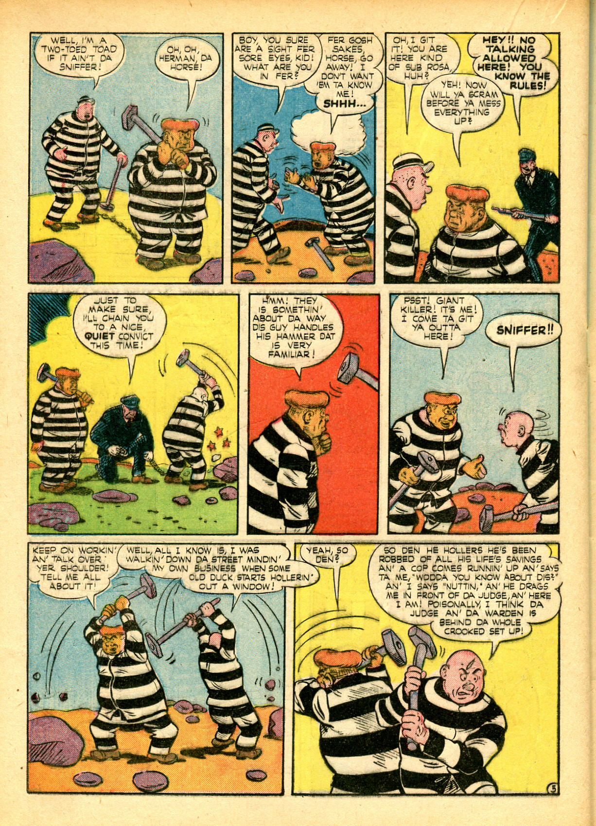 Read online Daredevil (1941) comic -  Issue #36 - 38