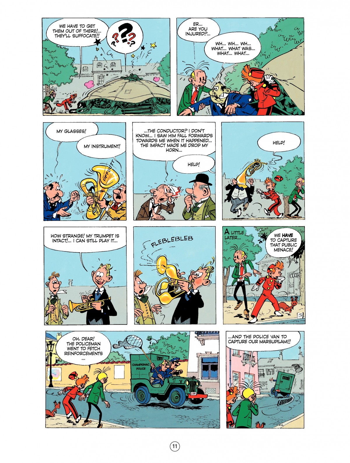 Read online Spirou & Fantasio (2009) comic -  Issue #9 - 11