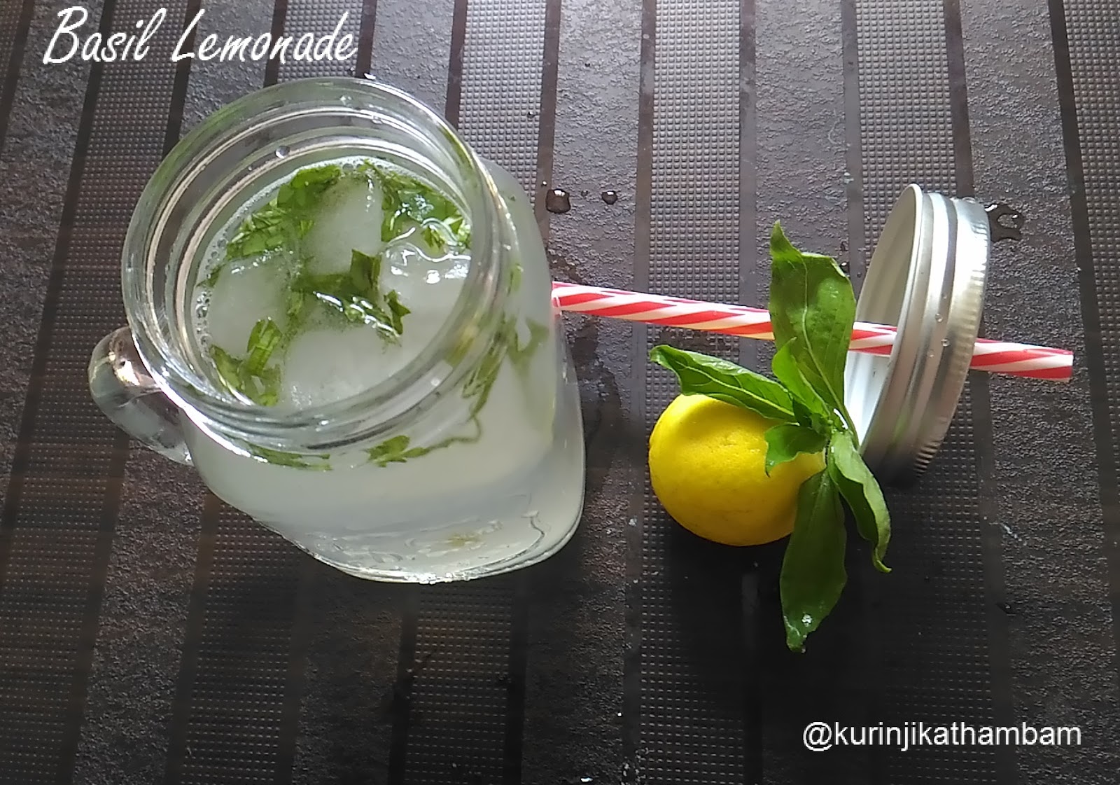 Basil Lemonade / Sweet Basil / Thiruneetru Pachilai Lemonade Summer