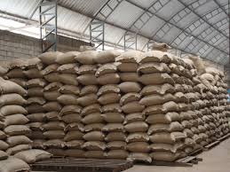 Bodega de almacenamiento de cacao.