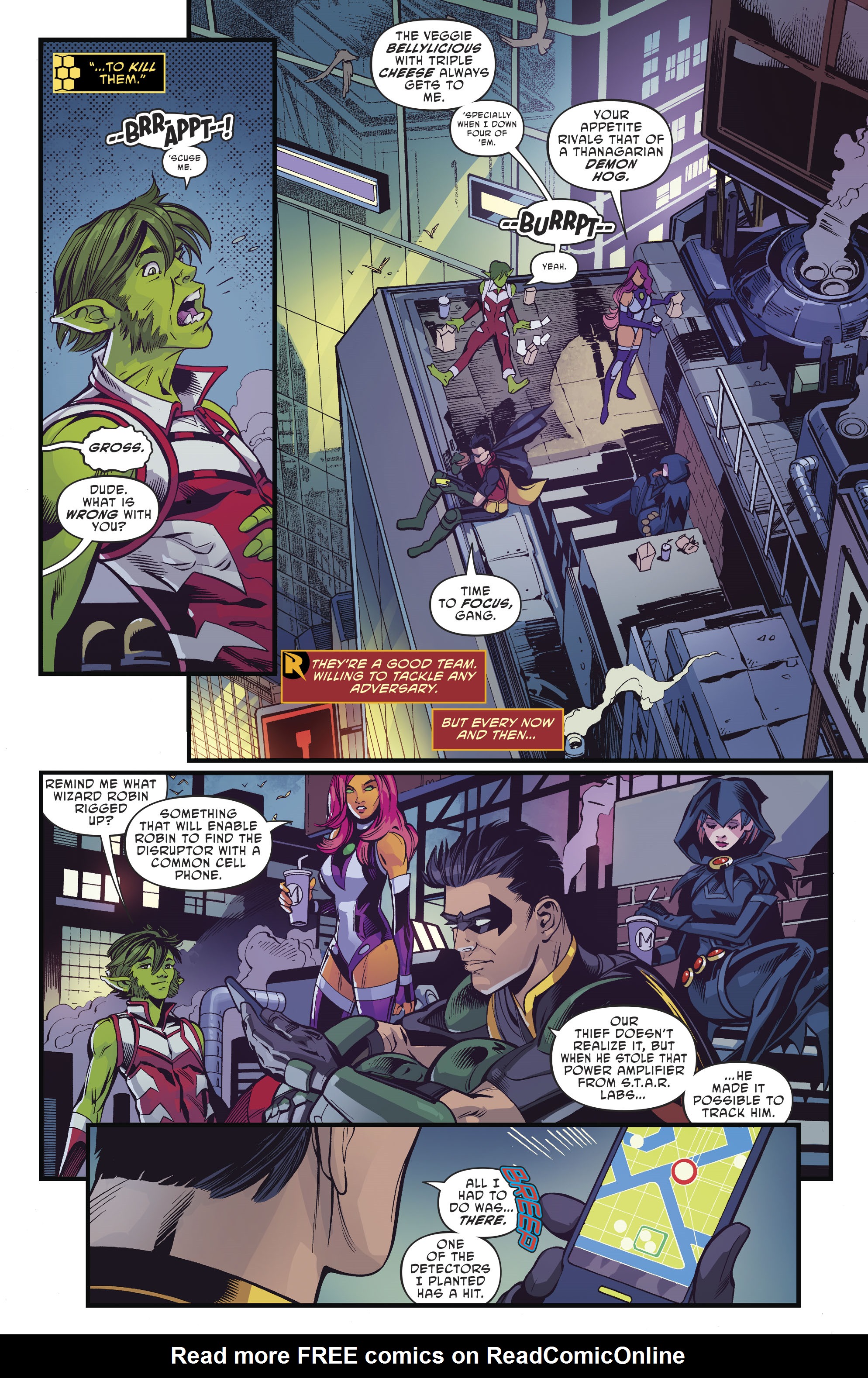 Read online Titans: Burning Rage comic -  Issue #1 - 23