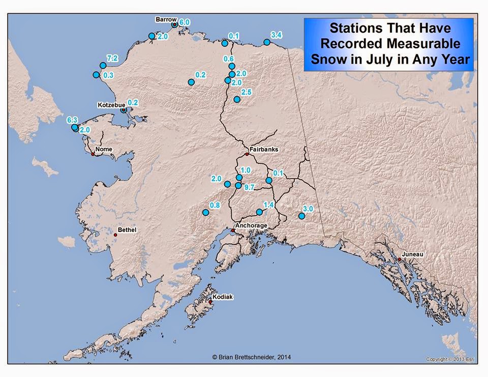 Deep Cold Alaska Weather & Climate Brooks Range Snow Forecast