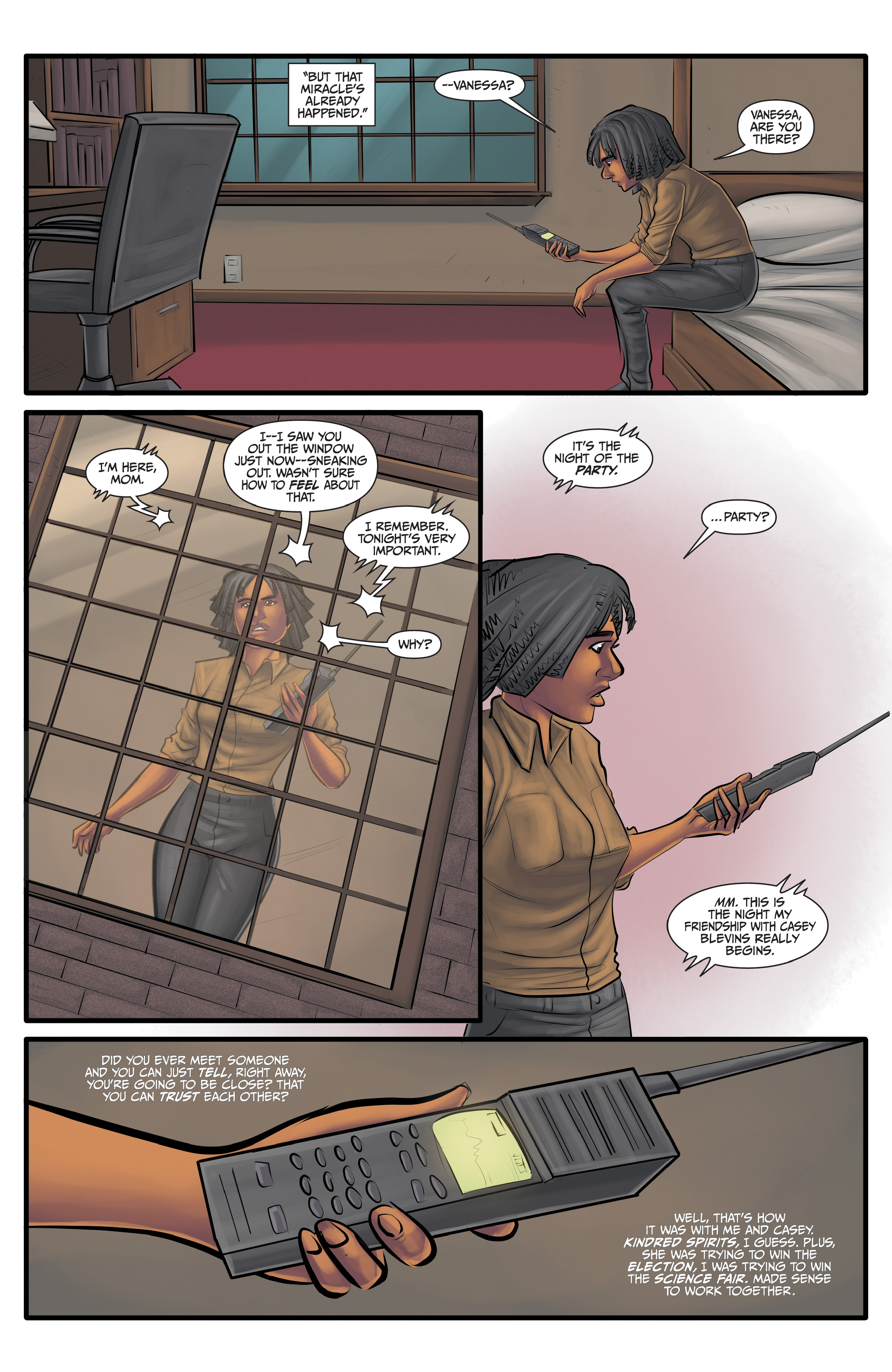 Read online Morning Glories comic -  Issue #47 - 12