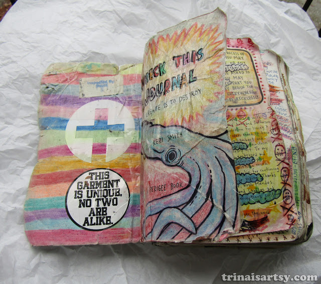 Wreck this Journal - The title page