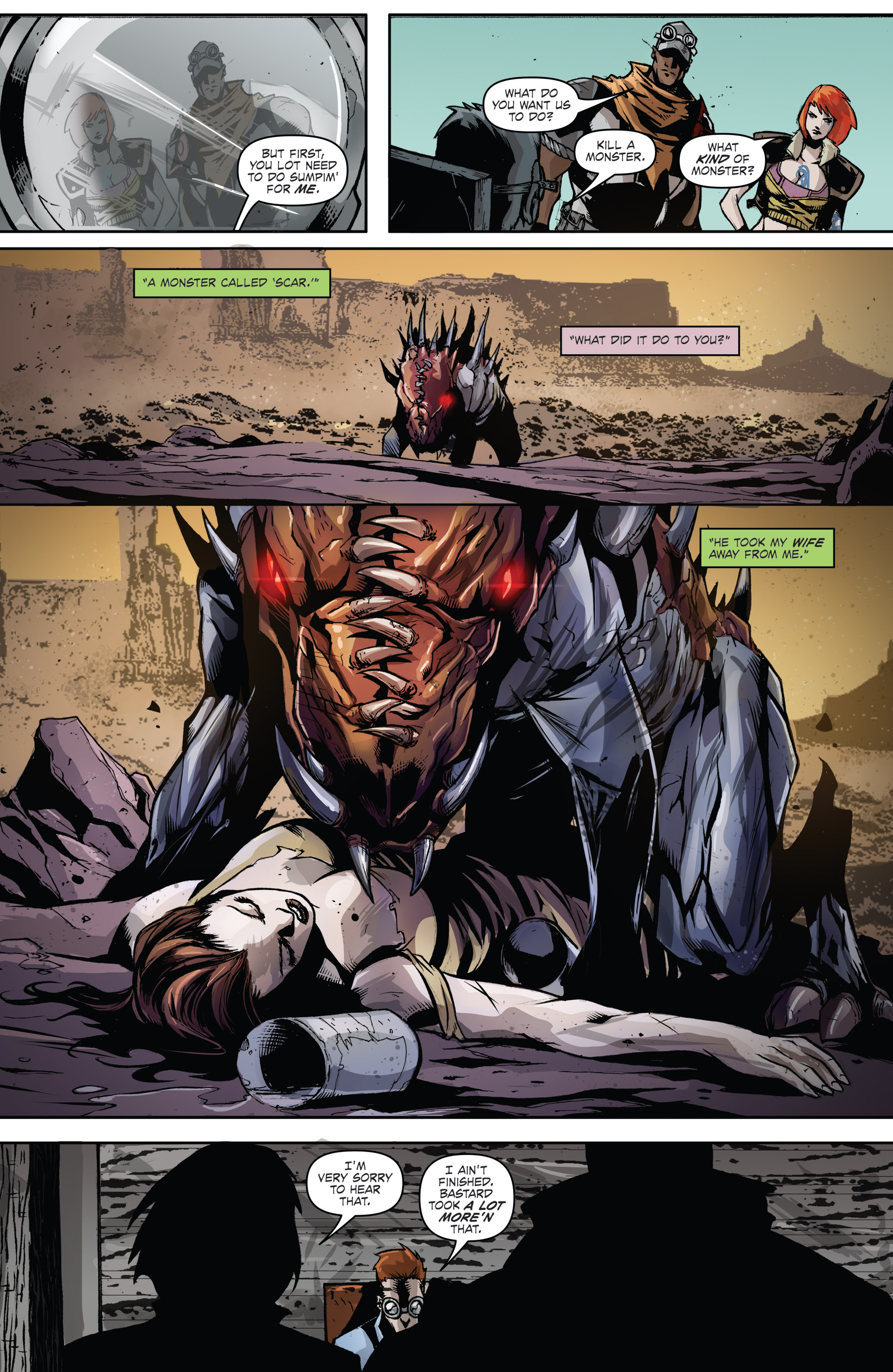 Read online Borderlands: The Fall of Fyrestone comic -  Issue #2 - 9