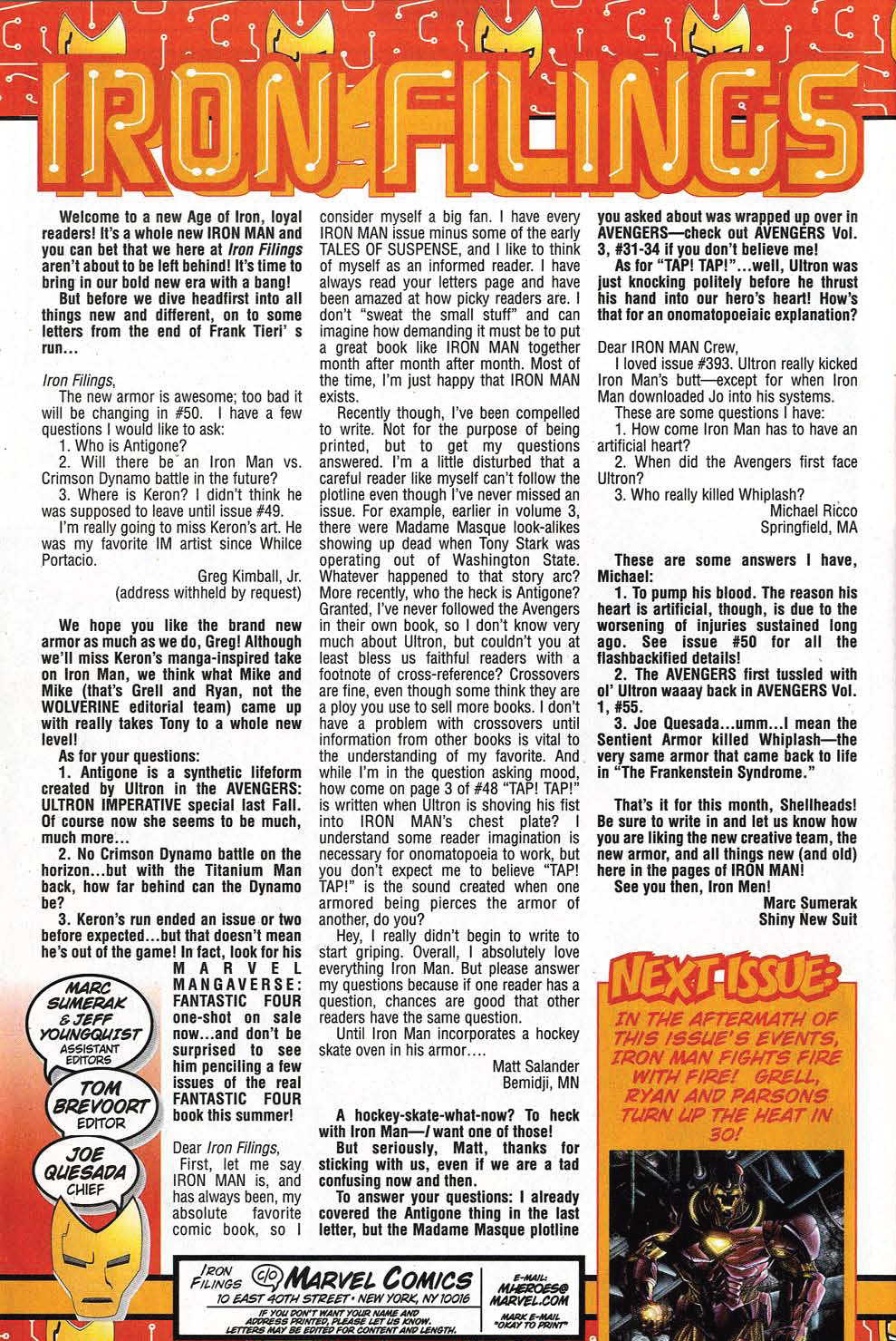 Read online Iron Man (1998) comic -  Issue #51 - 31