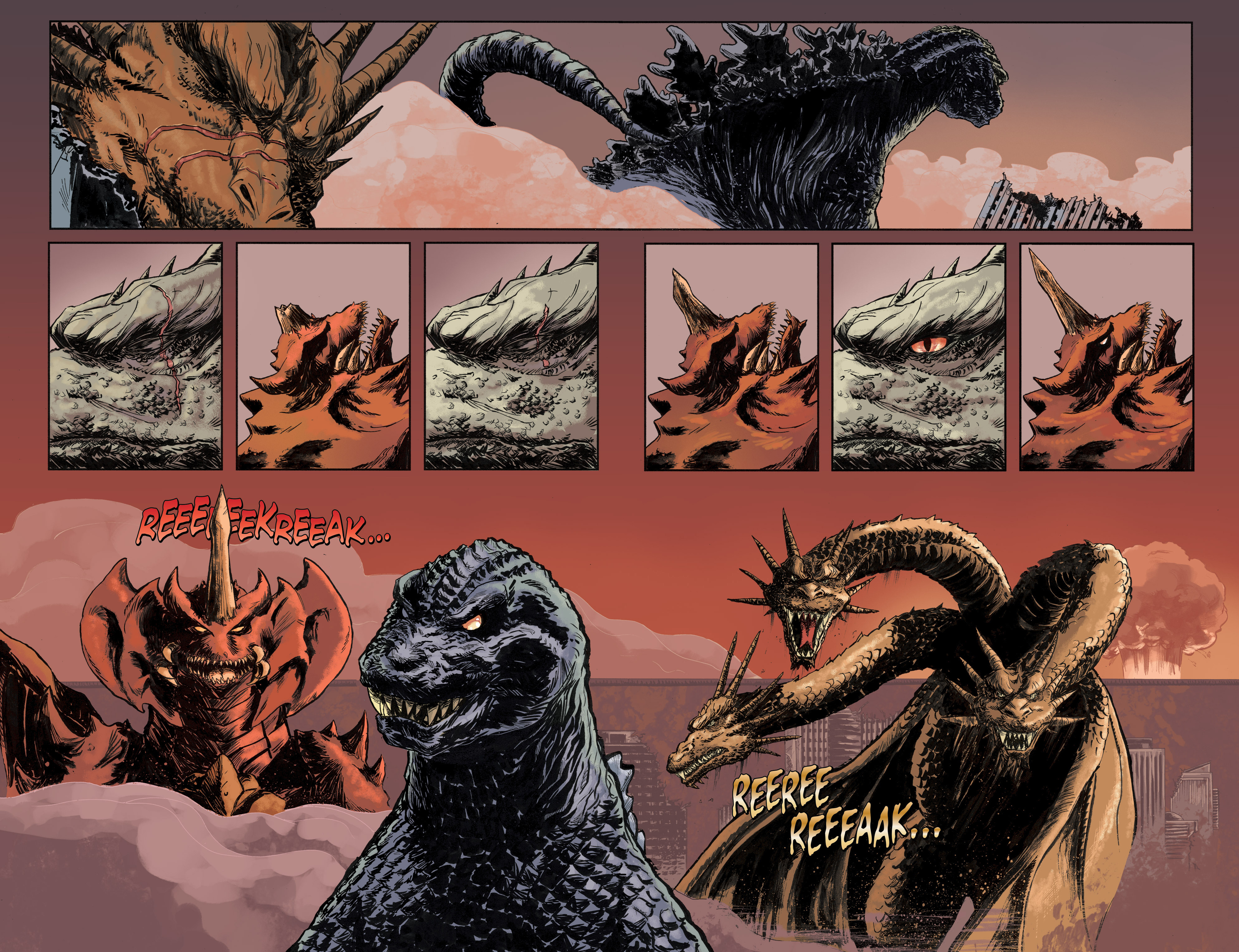 Read online Godzilla in Hell (2015) comic -  Issue #4 - 4