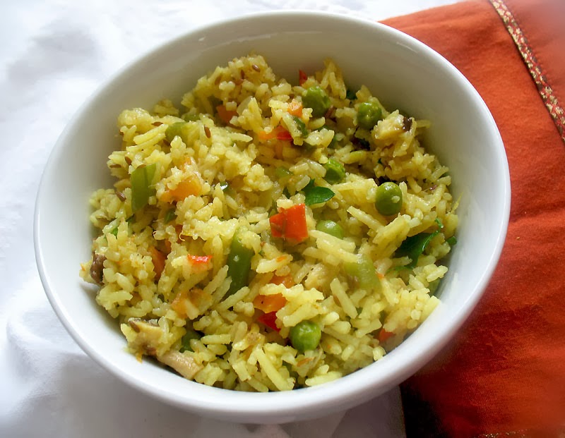 Mixed Vegetable Rice Lisa's Kitchen Vegetarian Recipes Cooking