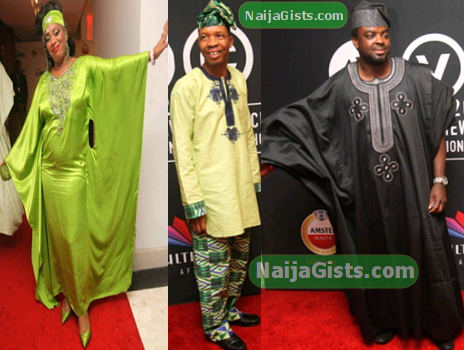 nigerian celebrities native wears african magic