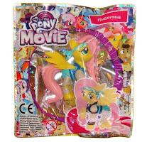 My Little Pony the Movie Fluttershy Glory Magazine Figure