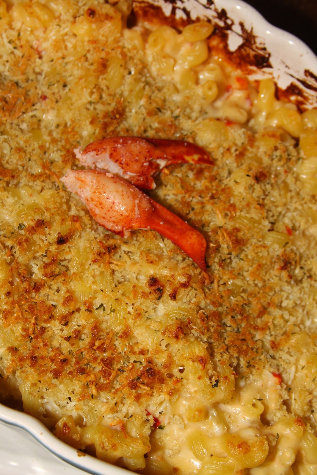 For the Love of Food Lobster Mac and Cheese